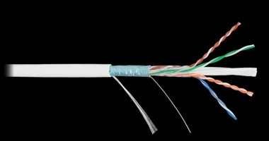 Фотография товара 'Nikomax Кабель F/UTP 4 пары, категория 6, одножильный, внутренний, 305м NKL 4240C-WT'