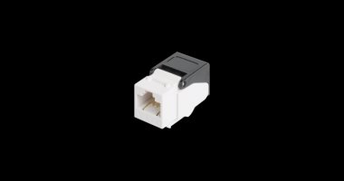 Фотография товара 'Nikomax Модуль-вставка самозажимной, неэкранированный, категория 6 NMC-KJUE2-NT-WT'