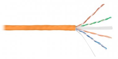 Фотография товара 'Nikomax Кабель F/UTP 4 пары, категория 6, внутренний, одножильный, 305м NKL 9140C-OR'