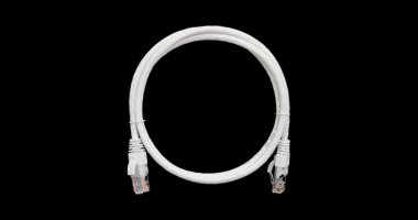 Фотография товара 'Nikomax Коммутационный шнур U/UTP 4 пары, категория 5е, многожильный, 0,3м NMC-PC4UD55B-003-C-WT'