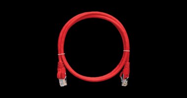 Фотография товара 'Nikomax Коммутационный шнур U/UTP 4 пары, категория 5е, многожильный, 0,5м NMC-PC4UD55B-005-C-RD'