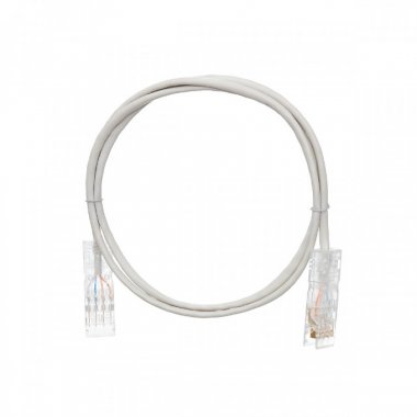 Фотография товара 'Nikomax Коммутационный шнур U/UTP 2 пары, категория 5, 5м NMC-PC2UD00D-050-GY'