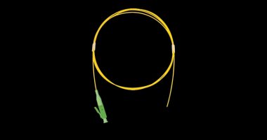 Фотография товара 'Nikomax Шнур волоконно-оптический, монтажный, одномодовый 9/125мкм, стандарта OS2 NMF-PT1S2C0-LCA-XXX-001-2'