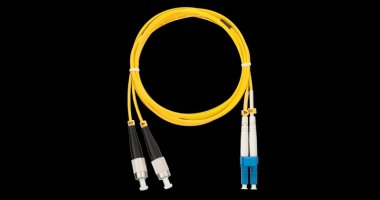 Фотография товара 'Nikomax Шнур волоконно-оптический, переходной, одномодовый 9/125мкм, стандарта OS2 NMF-PC2S2C2-FCU-LCU-001'