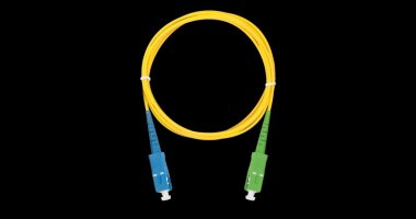 Фотография товара 'Nikomax Шнур волоконно-оптический, переходной, многомодовый 9/125мкм, стандарта OS2 NMF-PC1S2C2-SCU-SCA-003'