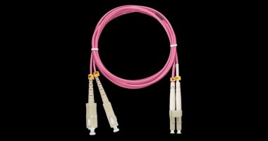 Фотография товара 'Nikomax Шнур волоконно-оптический, переходной, многомодовый 50/125мкм, стандарта ОM4 NMF-PC2M4C2-SCU-LCU-003'