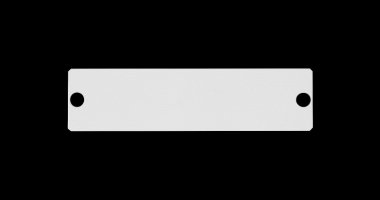 Фотография товара 'Nikomax Адаптерная панель-заглушка, стальная NMF-AP-BLANK-GY'