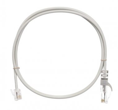 Фотография товара 'Nikomax Коммутационный шнур U/UTP 2 пары, 5м NMC-PC2UC02T-050-GY'