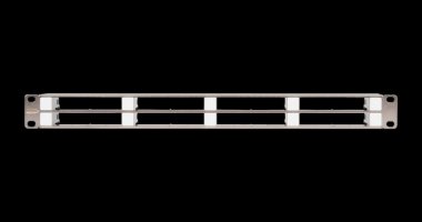 Фотография товара 'Nikomax Коммутационная панель 19, 1U, кассетная, 8 слотов под кассетные модули серии CJ NMC-RP08-BLANK-CJ-1U-MT'