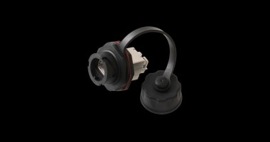 Фотография товара 'Nikomax Индустриальный модуль-вставка, 250МГц, RJ45/8P8C, 110/KRONE, T568A/B NMC-KJSE2-IS-BK'