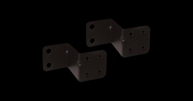 Фотография товара 'Nikomax Монтажный кронштейн для вертикальной установки NMC-OP150CV-2U-BK NMC-OK-BRACK-SIDE-BK'