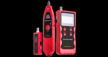 Фотография товара 'Nikomax Кабельный тестер с LCD дисплеем, UTP/STP, RJ45, RJ12, RJ11, BNC, USB NMC-TED400TR'