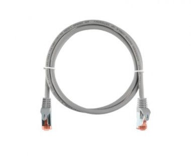 Фотография товара 'Nikomax Коммутационный шнур S/FTP 4 пары, Кат.6a (Класс Ea), 500МГц, 2хRJ45/8P8C, T568B, заливной, NMC-PC4SA55B-ES-003-C-GY'