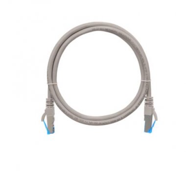 Фотография товара 'Nikomax Коммутационный шнур S/FTP 4 пары, Кат.6 (Класс E), 250МГц, 2хRJ45/8P8C, T568B, заливной, NMC-PC4SE55B-001-GY'