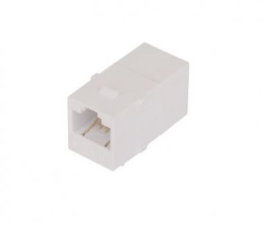 Фотография товара 'Nikomax Соединитель типа Keystone, Кат.6 (Класс E), 250МГц, RJ45-RJ45 (8P8C), неэкранированный, NMC-KJUE55C-WT'