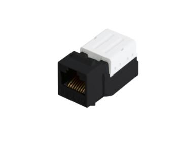 Фотография товара 'Nikomax Модуль-вставка типа Keystone, Кат.5е (Класс D), 100МГц, RJ45/8P8C, FT-TOOL/110/KRONE, T568A/B, неэкранированный, NMC-KJUD2-FT-BK'