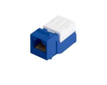 Фотография товара 'Nikomax Модуль-вставка типа Keystone, Кат.5е (Класс D), 100МГц, RJ45/8P8C, FT-TOOL/110/KRONE, T568A/B, неэкранированный, NMC-KJUD2-FT-BL'