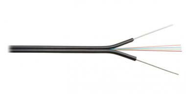 Фотография товара 'Nikomax Кабель волоконно-оптический, 2 волокна, одномодовый 9/125мкм, стандарта G.657.A1 & G.652.D, внутренний/внешний, NKL-F-002A1F-00C-BK'