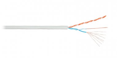 Фотография товара 'Nikomax Кабель U/UTP 2 пары, категория 5, внутренний, многожильный, 305м NKL 2010A-GY'