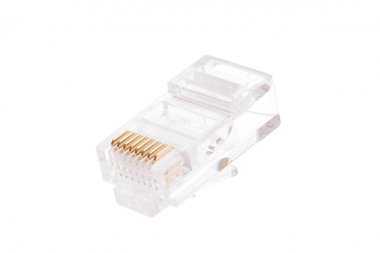 Фотография товара 'Nikomax Коннектор под витую пару, категория 5е, под многожильный кабель, неэкранированный NMC-RJ88RE06UD1-100'