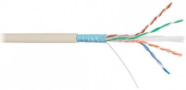 Фотография товара 'Nikomax Кабель F/UTP 4 пары, одножильный, внутренний, 305м NKL 9240C-OR'