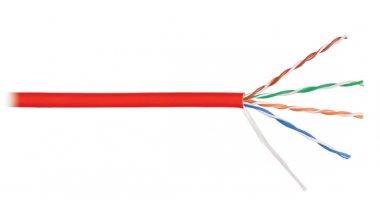 Фотография товара 'Nikomax Кабель U/UTP 4 пары, категория 5e, одножильный, внутренний, 305м NKL 9100C-RD'