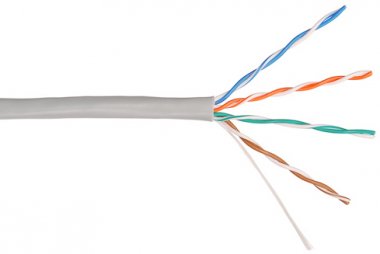 Фотография товара 'Nikomax Кабель U/UTP 4 пары, категория 5e, одножильный, внутренний, 305м NKL 4100A-RD'