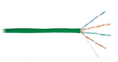 Фотография товара 'Nikomax Кабель U/UTP 4 пары, категория 5e, одножильный, внутренний, 305м NKL 4100A-GN'