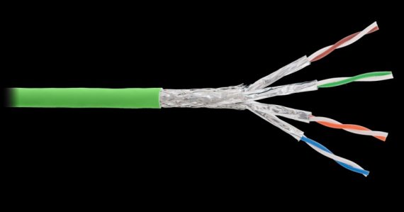 Фотография товара 'Nikomax Кабель S/FTP 4 пары, категория 7, одножильный, внутренний, 500м NKL 4365C-LG'