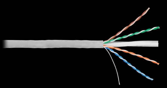 Фотография товара 'Nikomax Кабель U/UTP 4 пары, одножильный, 305м NKL 4100A-GY NKL 2140A-GY'