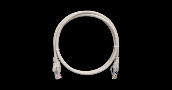 Фотография товара 'Nikomax Коммутационный шнур U/UTP 4 пары, категория 6, многожильный, 20м NMC-PC4UE55B-200-C-GY'