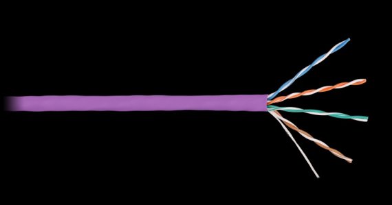 Фотография товара 'Nikomax Кабель U/UTP 4 пары, категория 5е, одножильный, внутренний, 305м NKL 4100C-VL'