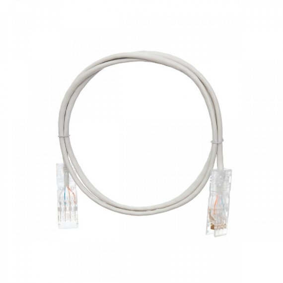 Фотография товара 'Nikomax Коммутационный шнур U/UTP 2 пары, категория 5, 0,5м NMC-PC2UD00D-005-GY'