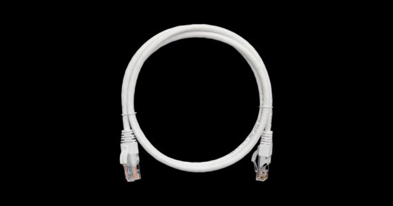 Фотография товара 'Nikomax Коммутационный шнур U/UTP 4 пары, категория 5е, многожильный, 1м NMC-PC4UD55B-010-C-WT'