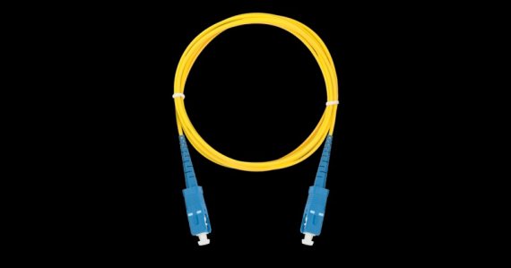 Фотография товара 'Nikomax Шнур волоконно-оптический, соединительный, одномодовый 9/125мкм, стандарта OS2 NMF-PC1S2C2-SCU-SCU-001'