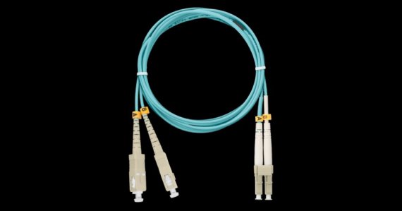 Фотография товара 'Nikomax Шнур волоконно-оптический, переходной, многомодовый 50/125мкм, стандарта ОМ3 NMF-PC2M3C2-SCU-LCU-002'