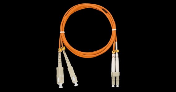 Фотография товара 'Nikomax Шнур волоконно-оптический, переходной, многомодовый 50/125мкм, стандарта ОМ2 NMF-PC2M2C2-SCU-LCU-005'