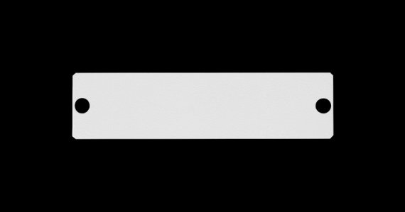 Фотография товара 'Nikomax Адаптерная панель-заглушка, стальная NMF-AP-BLANK-GY'