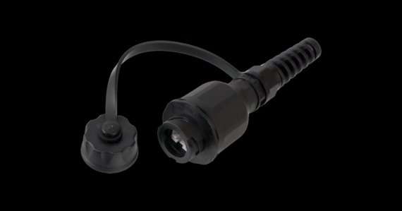 Фотография товара 'Nikomax Индустриальный модуль-розетка для оконцевания отдельно стоящих кабелей NMC-KJUE2-IS-PC-BK'