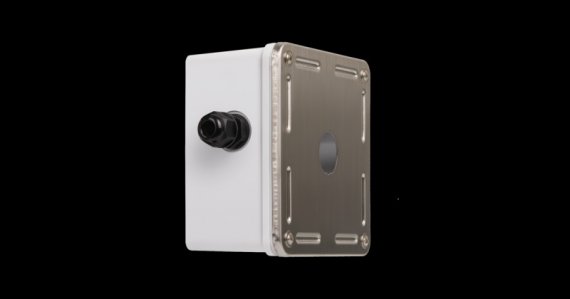 Фотография товара 'Nikomax Корпус настенной розетки, 1 порт, под модули-вставки Keystone, со шторкой NMC-MB1P-IS-MT'