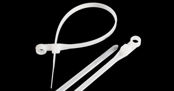 Фотография товара 'Nikomax Стяжка нейлоновая неоткрывающаяся, 150х3,5 мм NMC-CTN150-35-MK-WT-100'