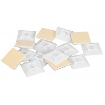 Фотография товара 'Nikomax Основание для стяжек, самоклеящееся, размер 28х28мм NMC-TMA28-WT-100'