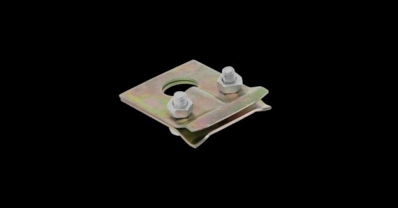 Фотография товара 'Nikomax Зажим поддерживающий, для кабеля типа «8», диаметр несущего элемента от 6 до 9 мм NMF-AL-SMS-1-2'