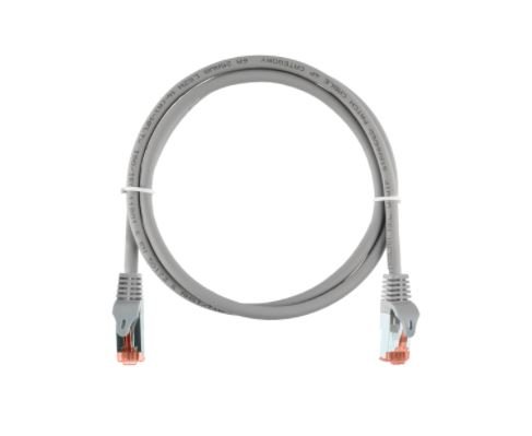 Фотография товара 'Nikomax Коммутационный шнур S/FTP 4 пары, Кат.6a (Класс Ea), 500МГц, 2хRJ45/8P8C, T568B, заливной, NMC-PC4SA55B-ES-015-C-GY'