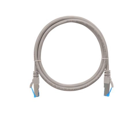 Фотография товара 'Nikomax Коммутационный шнур S/FTP 4 пары, Кат.6 (Класс E), 250МГц, 2хRJ45/8P8C, T568B, заливной, NMC-PC4SE55B-001-GY'