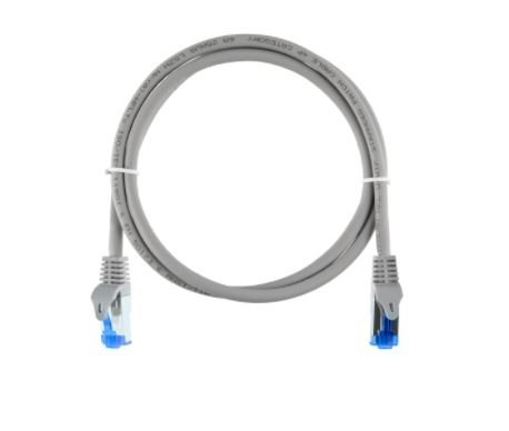 Фотография товара 'Nikomax Коммутационный шнур S/FTP 4 пары, Кат.6 (Класс E), 250МГц, 2хRJ45/8P8C, T568B, заливной, NMC-PC4SE55B-ES-003-C-GY'