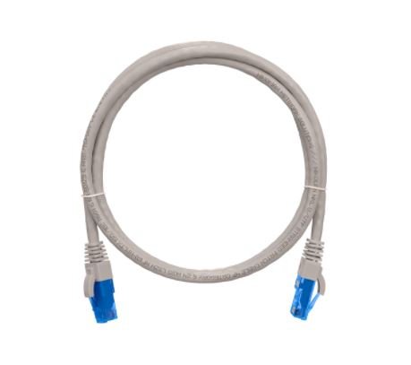 Фотография товара 'Nikomax Коммутационный шнур NIKOMAX U/UTP 4 пары, Кат.6 (Класс E), 250МГц, 2хRJ45/8P8C, T568B, заливной, NMC-PC4UE55B-001-C-GY'