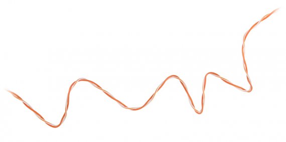 Фотография товара 'Nikomax Кросс-пара UTP 1 пара, внутренняя, без оболочки, одножильная, 500м NKL 1125-OR'