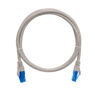 Фотография товара 'Nikomax Коммутационный шнур U/UTP 4 пары, Кат.6 (Класс E), 250МГц, 2хRJ45/8P8C, T568B, заливной, NMC-PC4UE55B-001-GY'