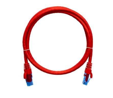 Фотография товара 'Nikomax Коммутационный шнур U/UTP 4 пары, Кат.6 (Класс E), 250МГц, 2хRJ45/8P8C, T568B, заливной, NMC-PC4UE55B-003-C-RD'